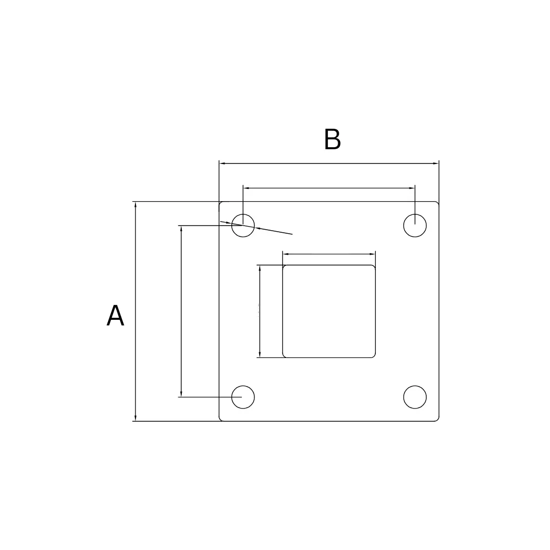 Images for Square Base Plate Cover