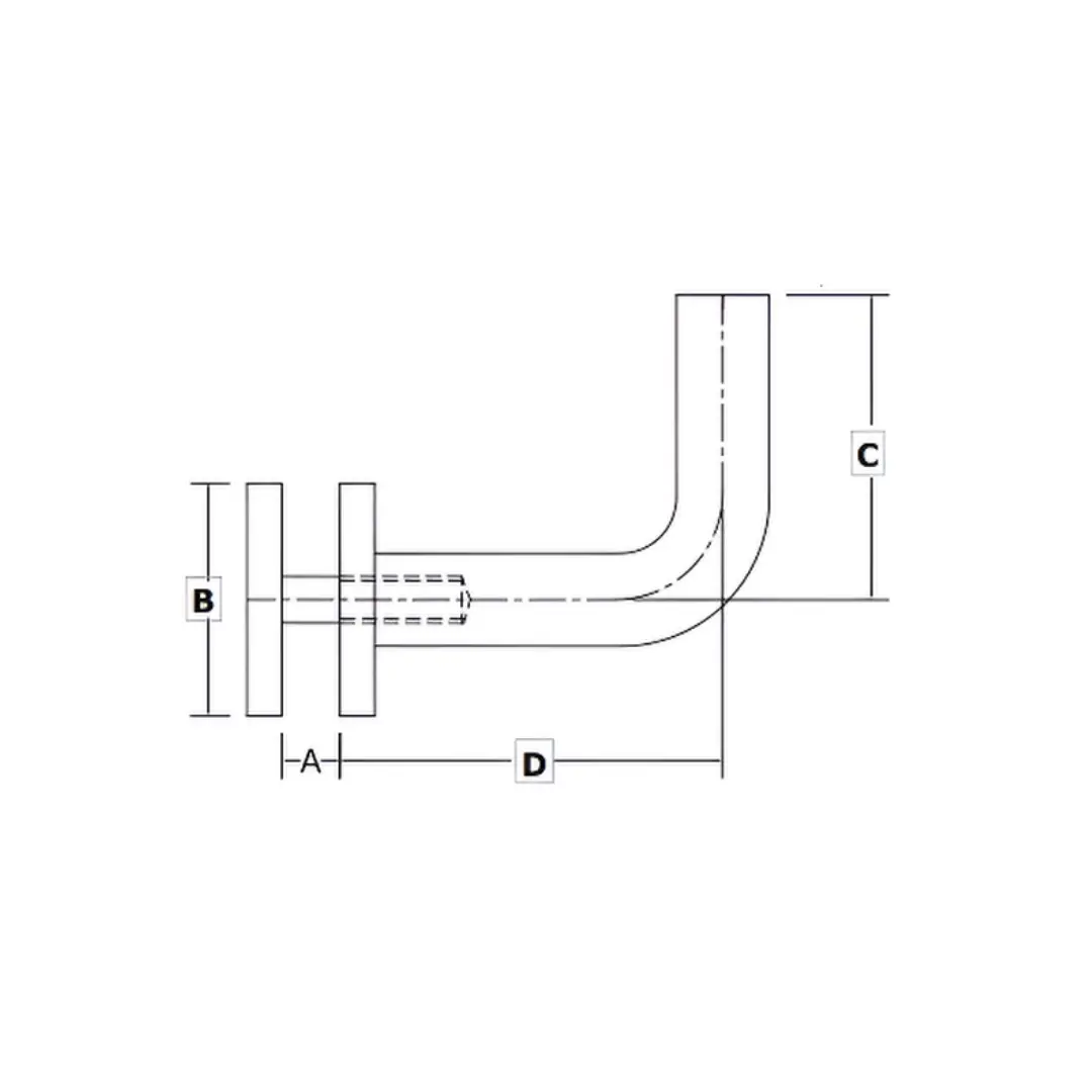 Images for Glass to Pipe Bracket - 01