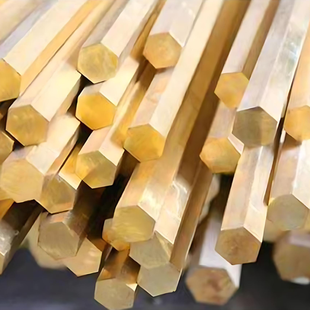 Images for CZ121 Brass Hex Bars