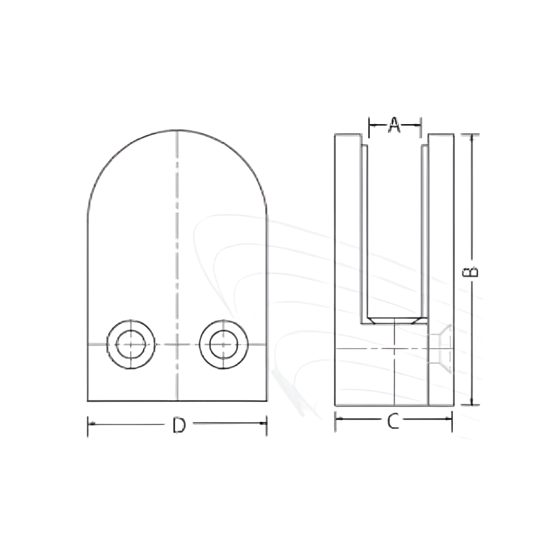 Images for Glass Clip Flat