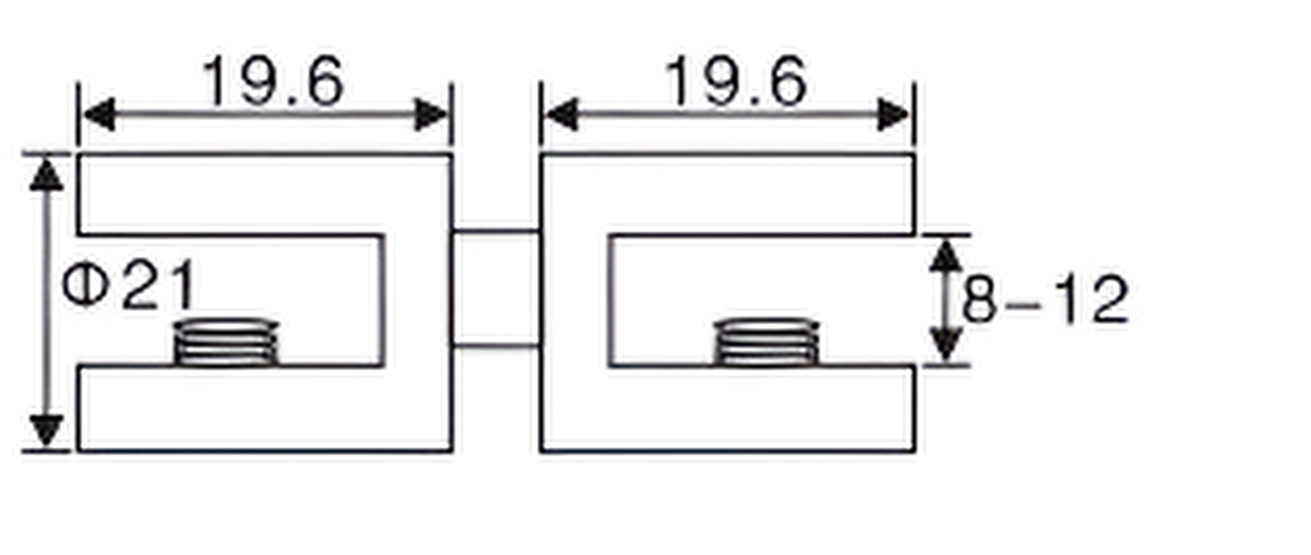 Glass Shelf Holder and Clamps