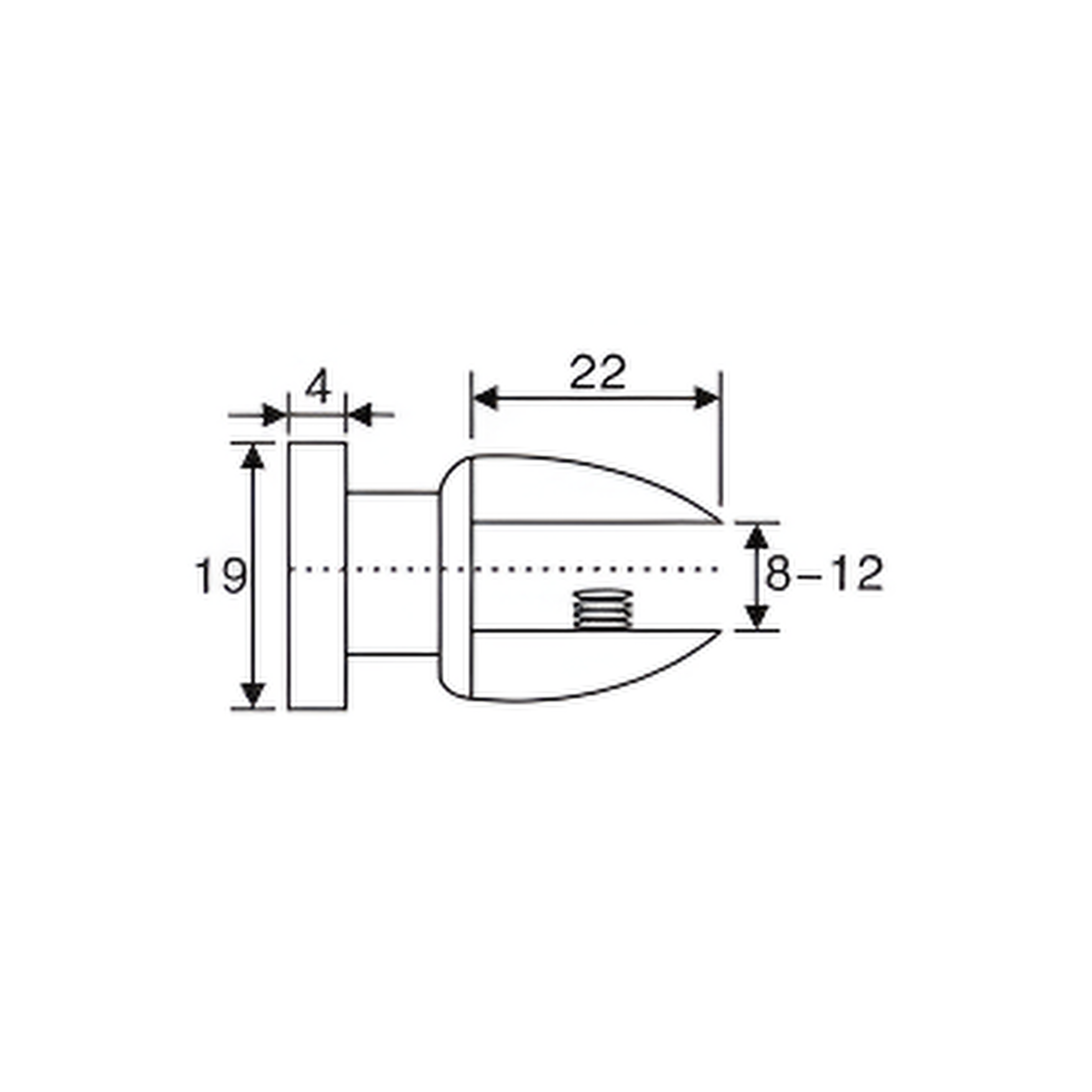 Glass Shelf Holder and Clamps