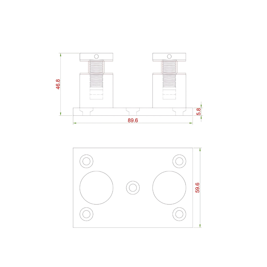 Images for Upper Wall Glass Brake HF080SPLT8