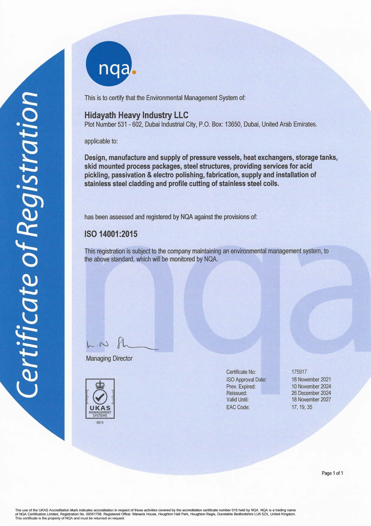 Certificate Image