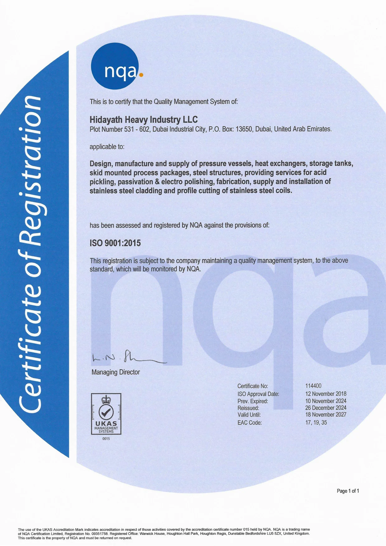 Certificate Image