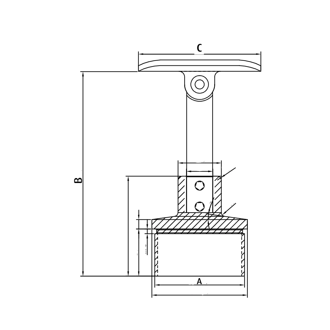 Images for Adjustable Height Saddle with Clamp