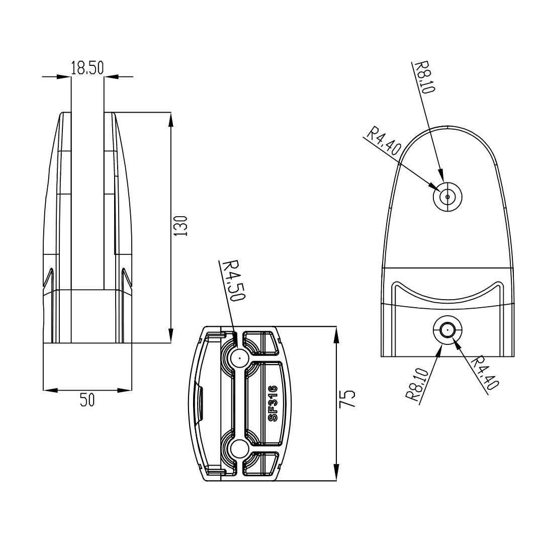 Images for Glass Clamp SF0GV851308