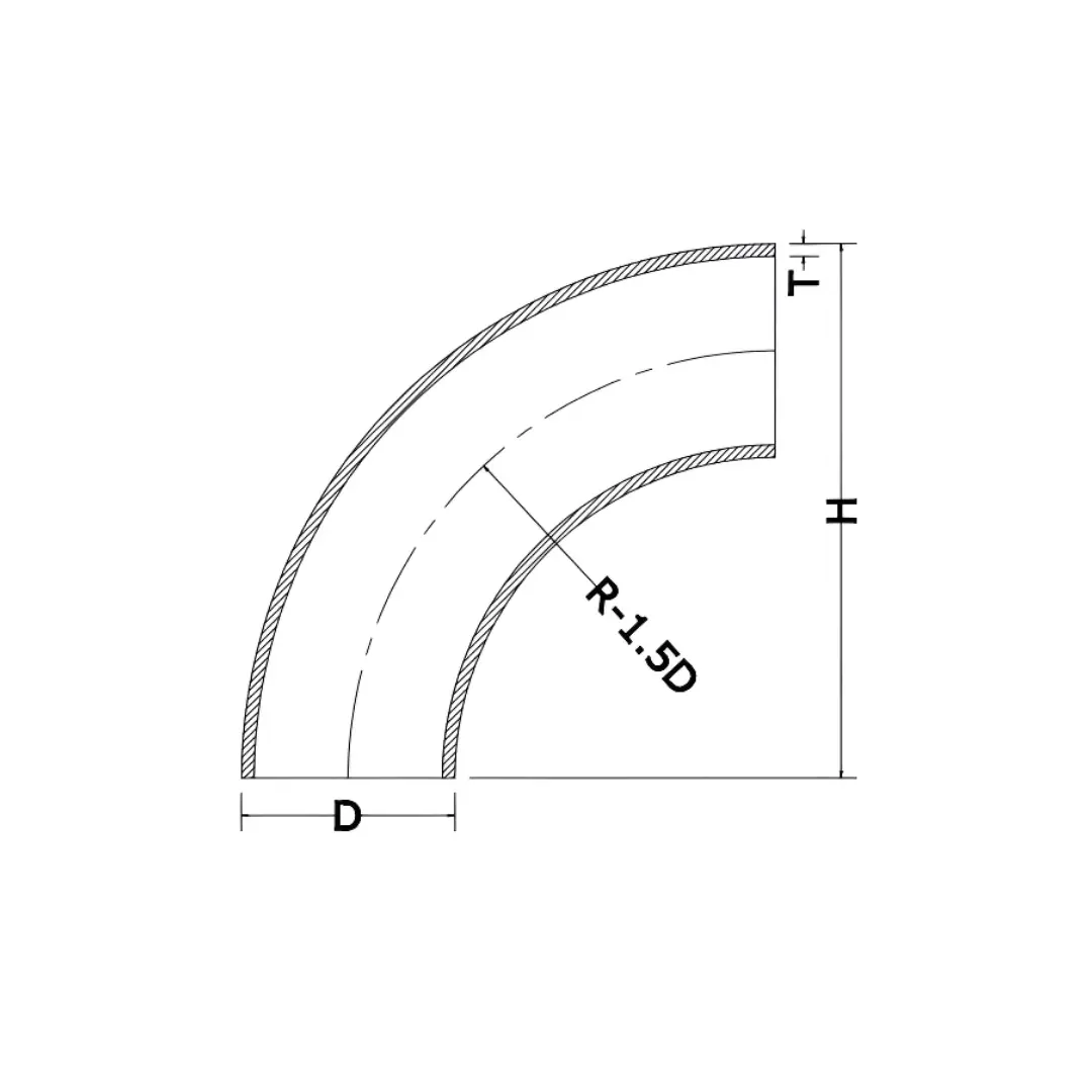 Images for Pipe Bend Elbow Long Radius (R-1.5D)