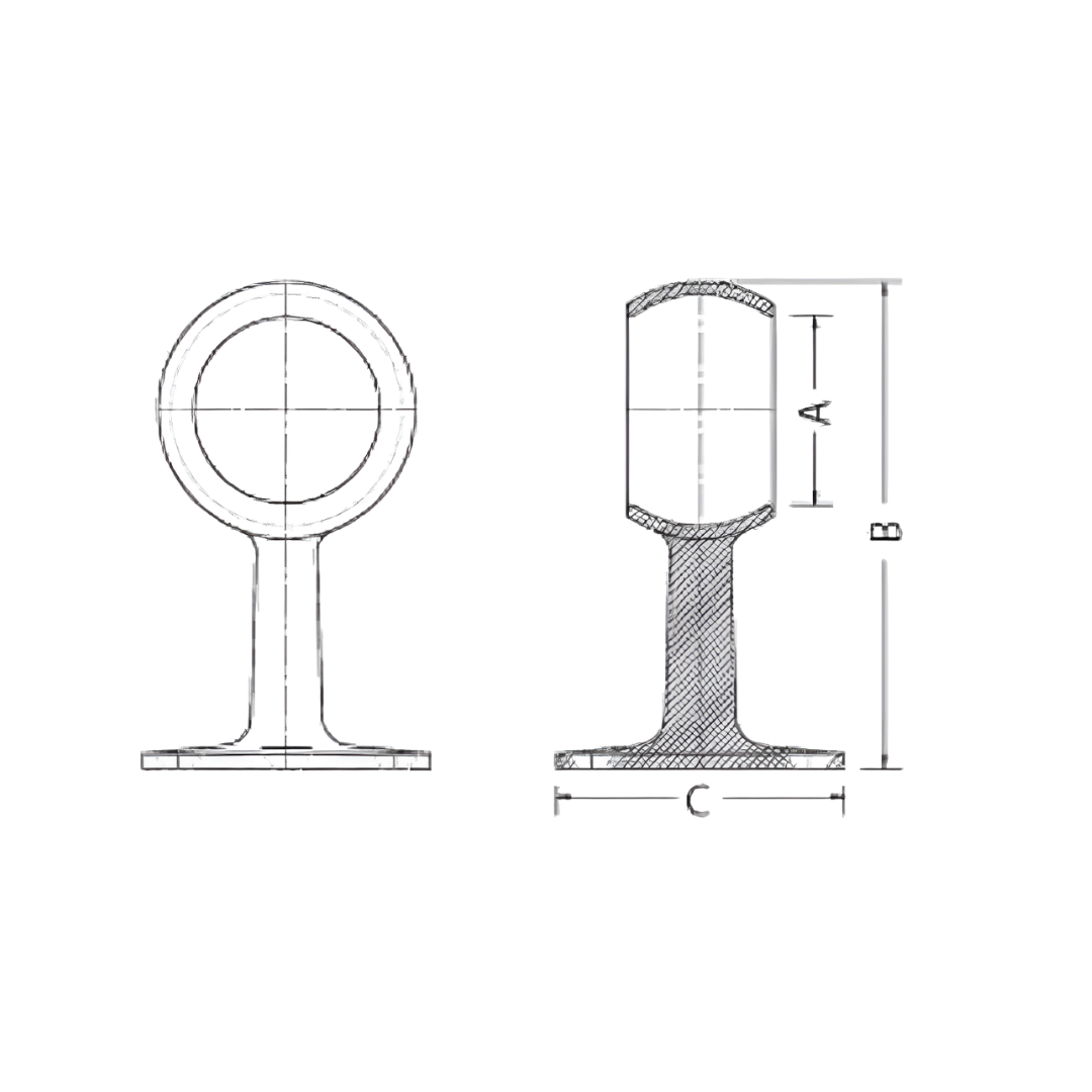 Images for Round Central Post