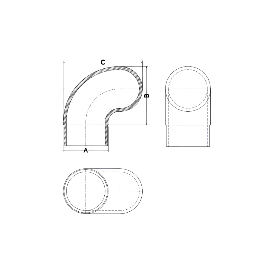 Images for Round End Elbow