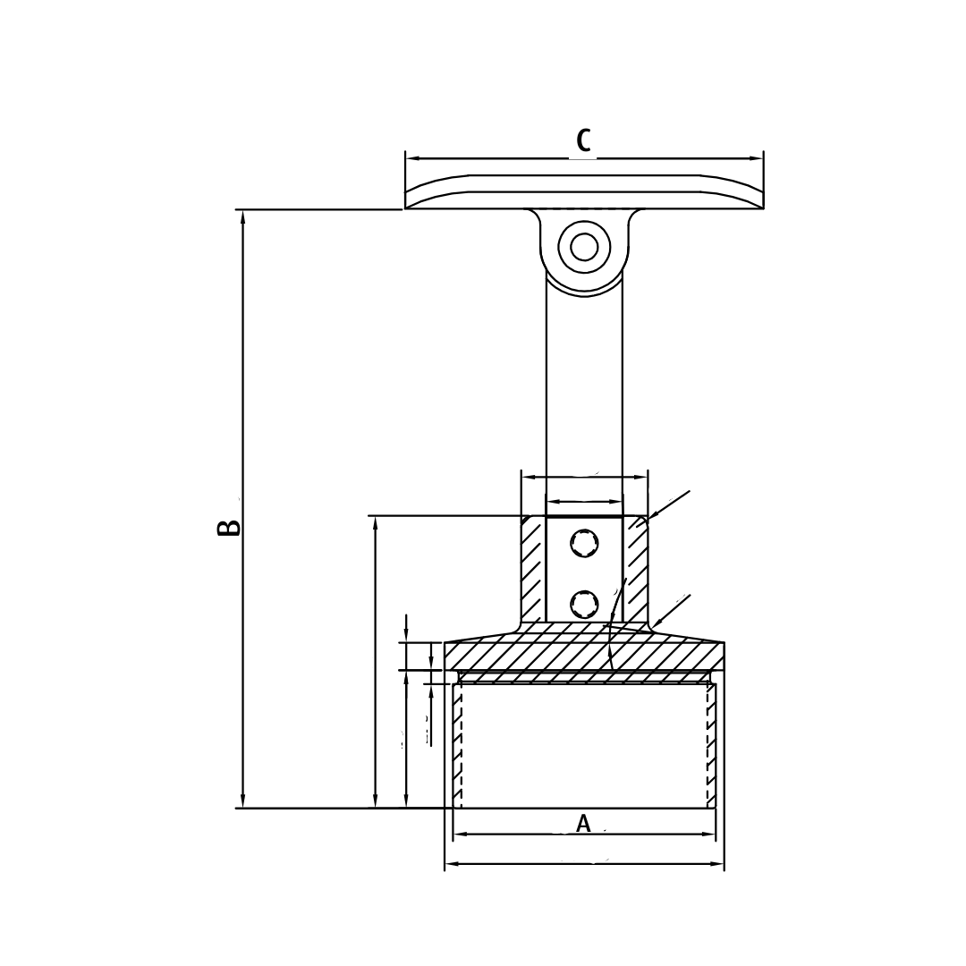 Images for Adjustable Height Saddle with Clamp