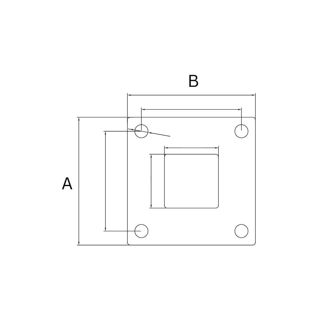 Images for Square Base Plate Cover