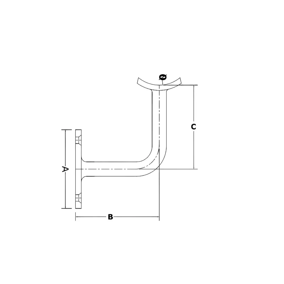 Images for Wall Bracket Sharp Bend