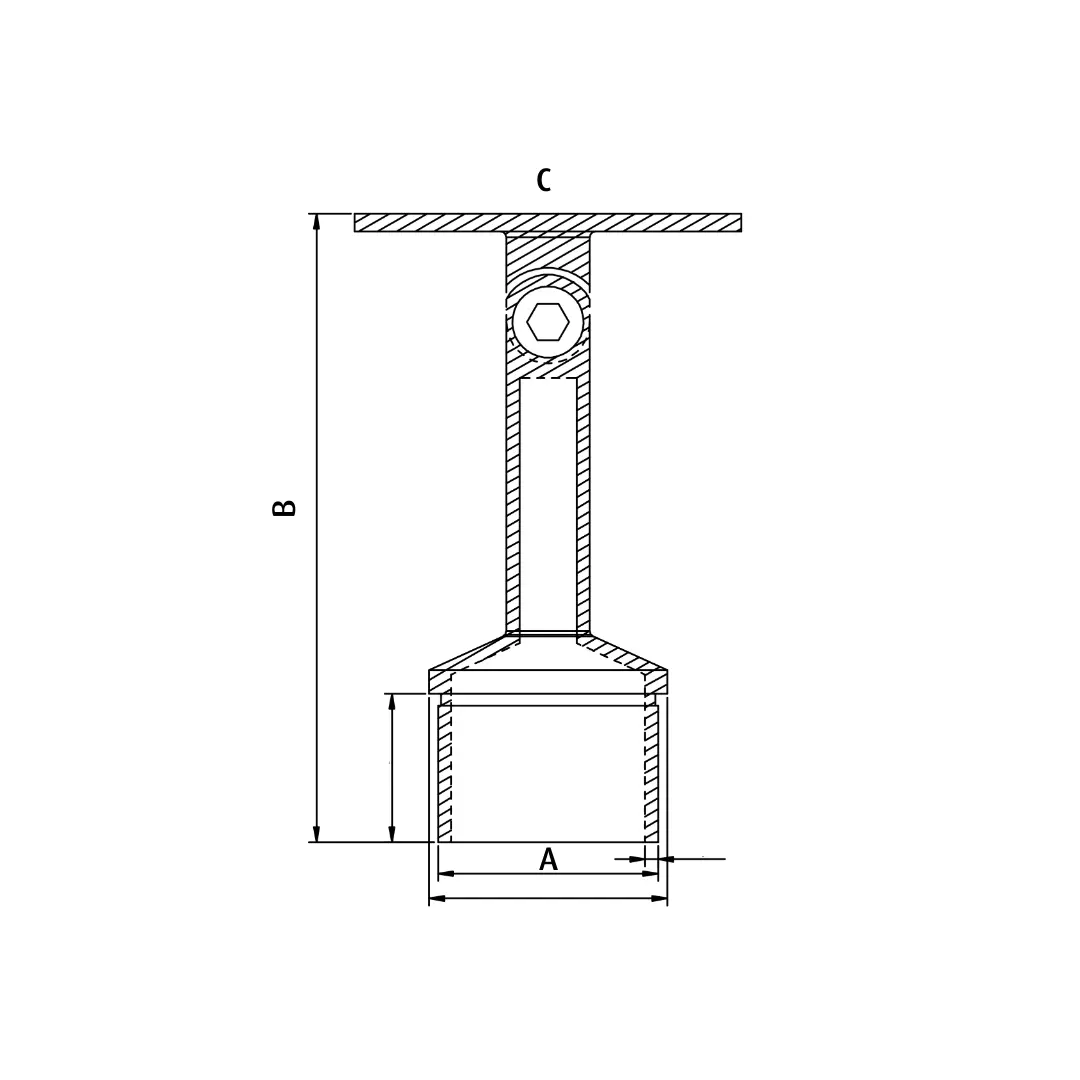 Images for Adjustable Square Tube Saddle