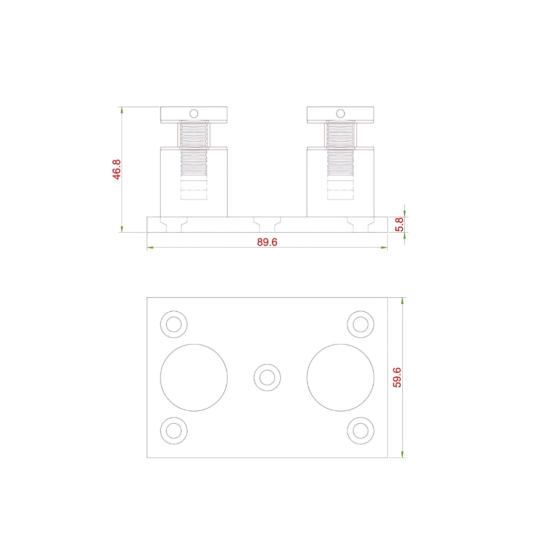 Images for Upper Wall Glass Brake HF080SPLT8